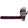 RDX MMA Gants d'entraînement,Maya Hide Cuir,Kara Mitaines Boxe Grappling Sparring,Ouvert Paume,Protection Poignet Main,Arts Mart