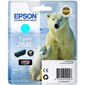 Epson C13T26324010 Cartouche d'encre Bleu