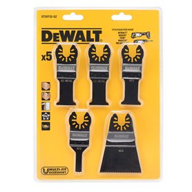 DEWALT DT20732-QZ - Juego de 5 hojas de sierra para multi-herramienta