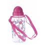Puckator Enchanted Unicorn Rainbow Gourde avec Paille, Rose