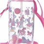 Puckator Enchanted Unicorn Rainbow Gourde avec Paille, Rose