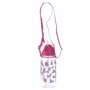 Puckator Enchanted Unicorn Rainbow Gourde avec Paille, Rose