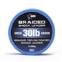 Lot de 6 têtes de Ligne Nash TT Braided Shock Leader