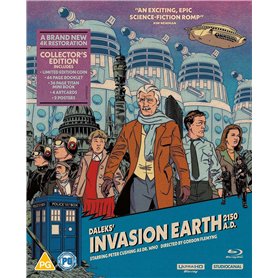 Daleks' Invasion Earth 2150 A.D. 4K Collector's Edition [Blu-ray] [Region A & B & C]