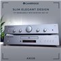 Cambridge Audio AXC25 - Lecteur CD séparé pour chaîne Hi-FI avec Lecture sans décalage et DAC Wolfson - Gris Lunaire