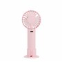 OTL Technologies Ventilateur à main portable Hello Kitty avec batterie rechargeable rose et or
