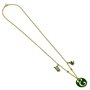 WICKED Coffret cadeau collier et boucles d'oreilles à tige Elphaba, taille unique, Alliage de zinc : 93 % zinc + 3 % cuivre + 4 