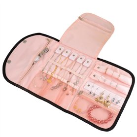 igadgitz home U7253 Rouleaux Porte Bijoux de Voyage