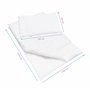COUETTE DOUCE ANTI ALLERGIE 135X100 AVEC OREILLER POUR LIT DE BÉBÉ BÉBÉ