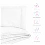 COUETTE DOUCE ANTI ALLERGIE 135X100 AVEC OREILLER POUR LIT DE BÉBÉ BÉBÉ