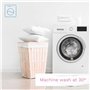 COUETTE DOUCE ANTI ALLERGIE 135X100 AVEC OREILLER POUR LIT DE BÉBÉ BÉBÉ