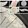 TRIXES Paire d'Ampoules pour Rayons de Roue de Vélo avec des LED aux Couleurs Changeantes