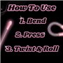 TRIXES Epilateur Rose Visage Suppression Poils