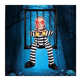 TRIXES Squelette d'halloween Effrayant en Cage