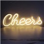 TRIXES ACCLAMATIONS LED Panneau lumineux - Décoration murale intérieure pour bars et salons