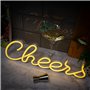 TRIXES ACCLAMATIONS LED Panneau lumineux - Décoration murale intérieure pour bars et salons, alimenté par USB