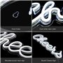 TRIXES ACCLAMATIONS LED Panneau lumineux - Décoration murale intérieure pour bars et salons, alimenté par USB