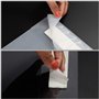 Kurtzy Support Mural Adhésif A4 (5 Pcs) - Porte-Affiches Transparents Universel en Acrylique avec Bandes Adhésives - Supports d’