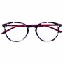 OPULIZE Met Lunettes de Lecture Anti-Lumière Bleue Monture Ronde et Mince Charnières à Ressort Améliore le Sommeil Jeux Ordinate