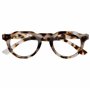 OPULIZE RIO Lunettes de Lecture Anti-Lumière Bleue - Monture Partie Supérieure Droite - Marron Écaille de Tortue - Hommes et Fem