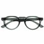 OPULIZE RIO Lunettes Anti-Lumière Bleue - Monture Partie Supérieure Droite - Hommes Femmes - Charnières à Ressort - B53
