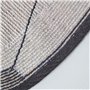 HOMESCAPES Tapis de Bain décoratif de 80 cm de diamètre avec Le Design Ballon de Foot