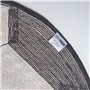 HOMESCAPES Tapis de Bain décoratif de 80 cm de diamètre avec Le Design Ballon de Foot