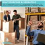 Triplast Film d'emballage étirable pour palette, transparent, 500 mm x 200 m x 25 µ