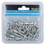 500 Aluminium métriques Pop Rivets aveugles Pot de fixation fixation 4.8x10mm
