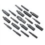 TOPWAY 22Pcs Kit d'extracteur de vis endommagé, extracteur de vis pour le retrait rapide des vis et des boulons, vis cassées por