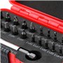 TOPWAY 22Pcs Kit d'extracteur de vis endommagé, extracteur de vis pour le retrait rapide des vis et des boulons, vis cassées por