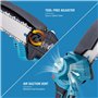 KATSU FIT-BAT Tronçonneuse sans Fil Brushless 21V 6 Pouces Moteur sans Balais avec Chaîne Supplémentaire et Pompe à Huile Manuel