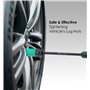 KATSU 8 Pièces 1/2" Jeu de Douilles à Chocs pour Jantes Aluminium 17-22mm et 8" Barres d'Extension de Limitation de Couple 90 à 