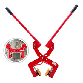 TOPWAY 10 pouces poignée Double levage bordure pince pierre granit dalle marbre pince de levage 260kg capacité de levage 181009