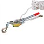 KATSU Tools Treuil à Cliquet Renforcé 3/4 T, Corde 15m x 15mm, 2 Crochets en Acier, Treuil de Traction pour Bateaux, Remorques, 