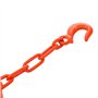 KATSU Tools Treuil à Câble à Cliquet Renforcé 1T, Câble Acier 1.5m x 8mm, 2 Crochets Acier, pour Remorque, Camion et Secours de 