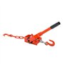 KATSU Tools Treuil à Câble à Cliquet Renforcé 1T, Câble Acier 1.5m x 8mm, 2 Crochets Acier, pour Remorque, Camion et Secours de 