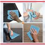 SOL Lot de 100 chiffons tout usage | 4 x 25 torchons de cuisine jetables | Lingettes de nettoyage pour la maison | Serviettes de