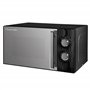Russell Hobbs - RHMM715B-EU - Honeycomb Micro-ondes Manuel Solo de 17 Litres et 700W, Noir, avec 5 Niveaux de Puissance, Minuter