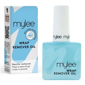 Mylee Wrap Remover Oil 15 ml – Retrait doux et rapide des bandes de gel sans acétone – Formule nourrissante et hydratante – Sans