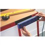 Velcro Bande Velcro autocollante ultra résistante PS51/PS52 de 5,1 cm de large (blanc, 5,1 cm – 5,5 m)
