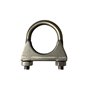Boltza Collier de serrage universel en U de style selle en acier inoxydable W4 57 mm, collier de serrage d'échappement robuste a
