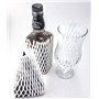 On1shelf Lot de 10 filets de protection en verre pour bouteille de fruits et légumes (demi-bouteille), blanc, Cylindre