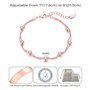 Philip Jones Bracelet Boule Plaqué Or Rose