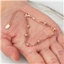 Philip Jones Bracelet Boule Plaqué Or Rose