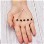 Philip Jones Bracelet en Pierres précieuses d'onyx Noir