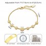 Philip Jones Bracelet Marguerite plaqué Or