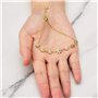 Philip Jones Bracelet Marguerite plaqué Or
