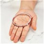 Philip Jones Bracelet en acier inoxydable avec étoile (17,8 cm)