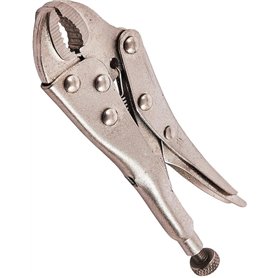 Pince verrouillable avec mâchoires dentelées réglables de type C - Pince autobloquante pour une meilleure prise en main - Outil